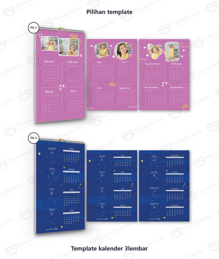 Kalender Dinding A3